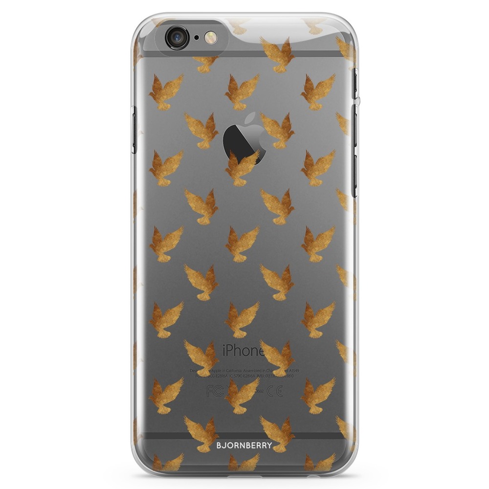 iPhone 6 Plus/6s Plus TPU Case - Golden Doves