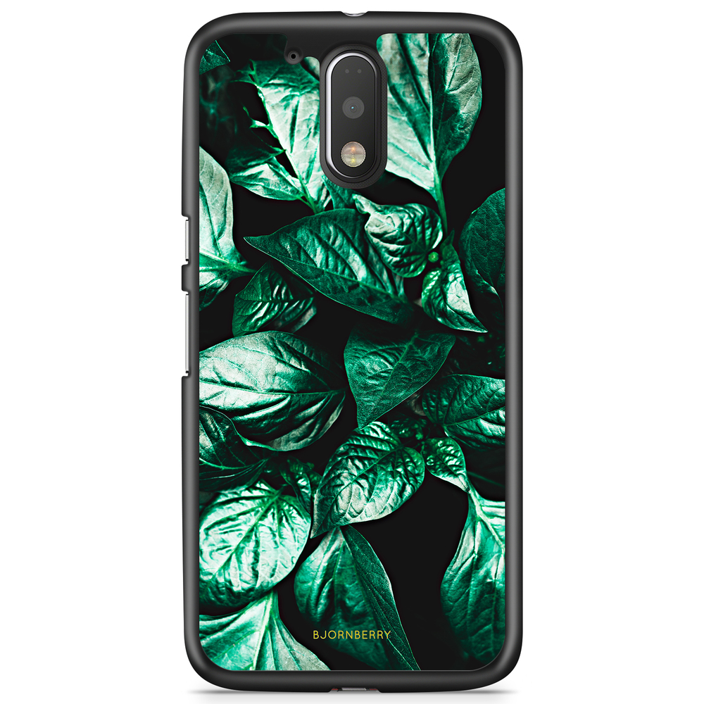 Moto G4/G4 Plus Case - Green Leaves