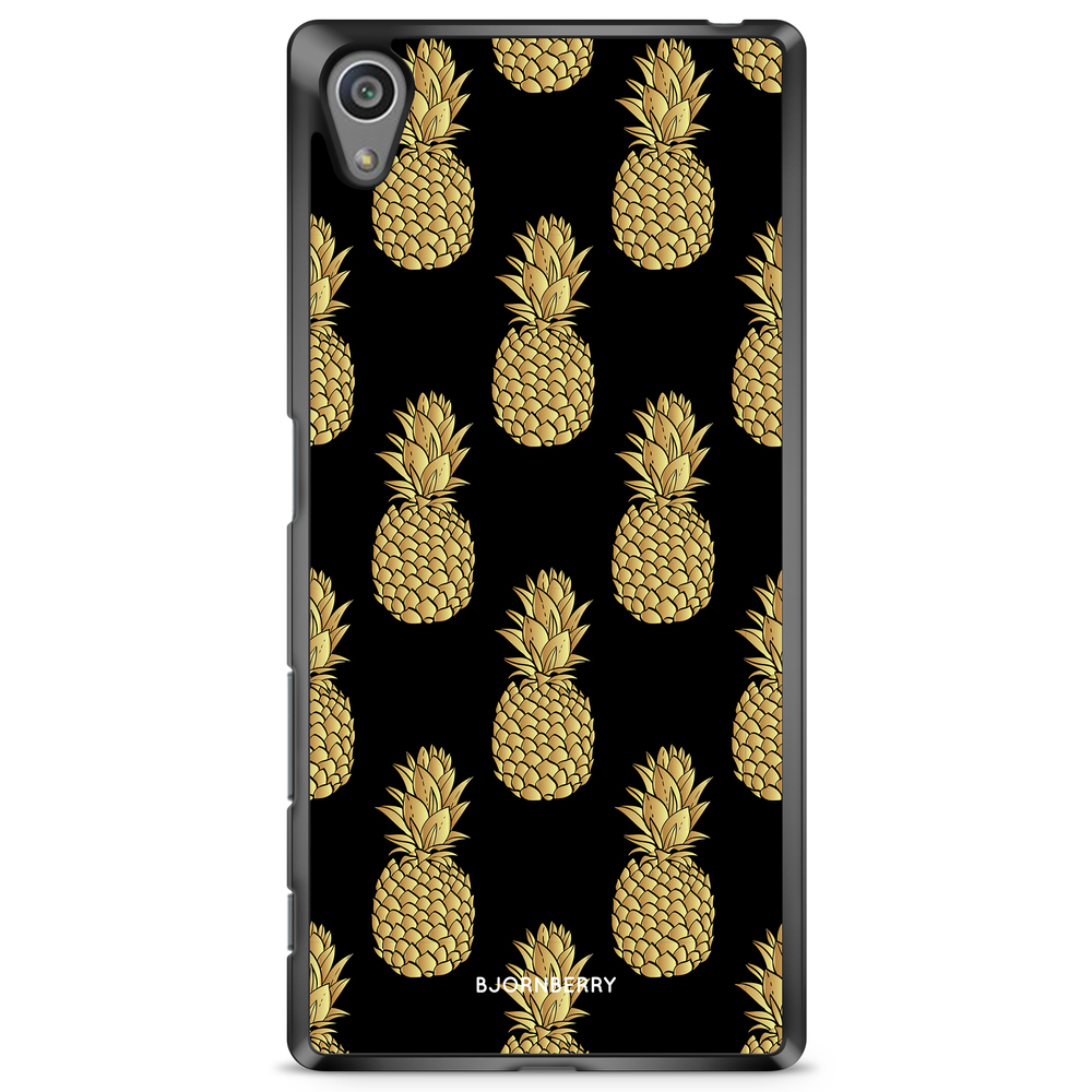 Sony Xperia Z5 Premium Case - Gold Pineapples