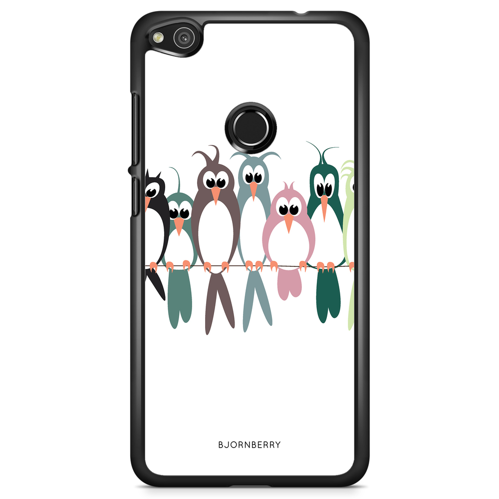 Huawei Honor 8 Lite Case - Birds on a string