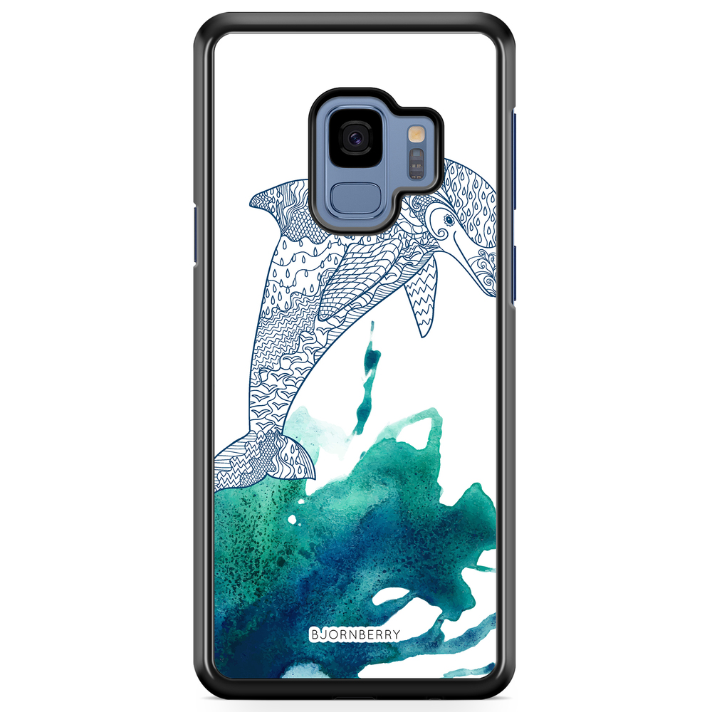 Samsung Galaxy S9 Case - Mandala Dolphine
