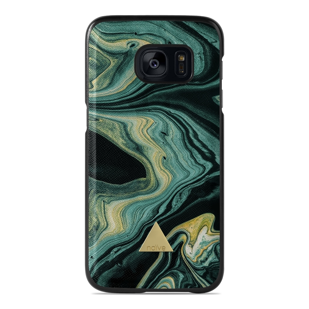 Naive Samsung Galaxy S7 Case - Green Dream