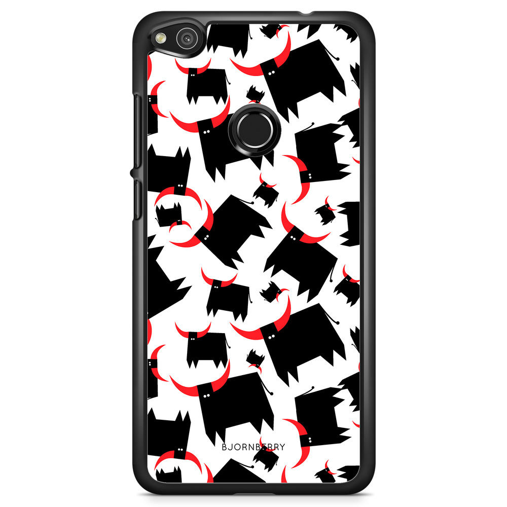 Huawei Honor 8 Lite Case - Bull Red Horns