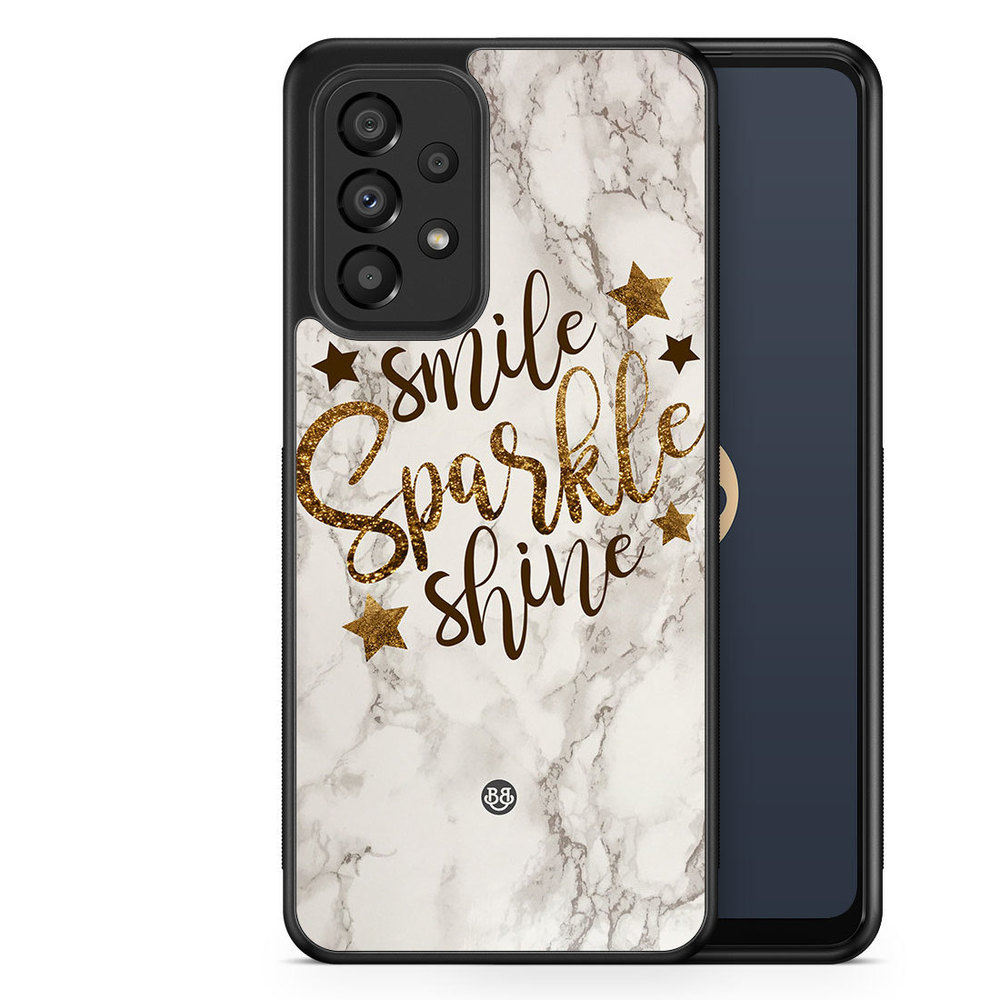Samsung Galaxy A33 5G Case - Smile,Sparkle,Shine