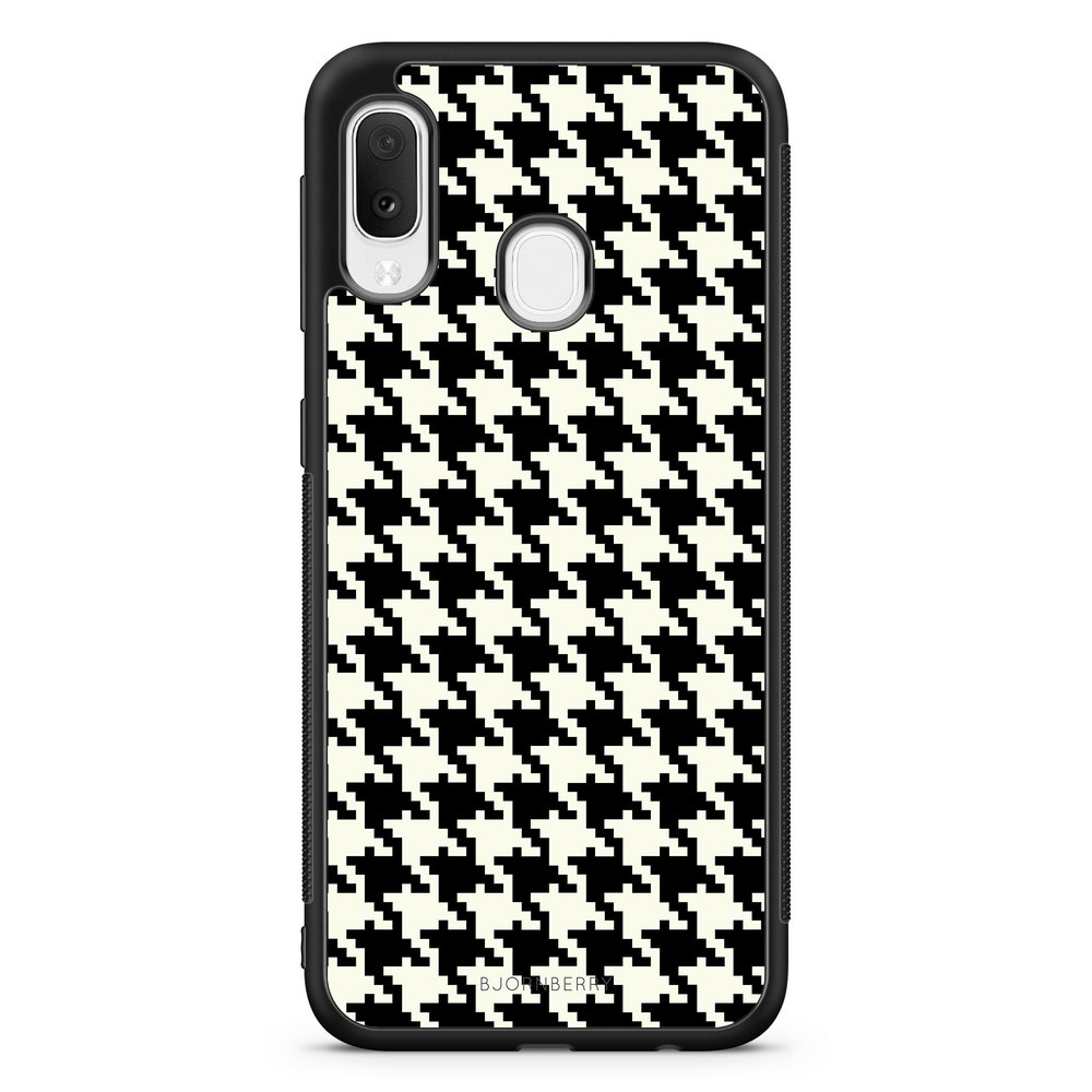 Samsung Galaxy A20e Case - Houndstooth