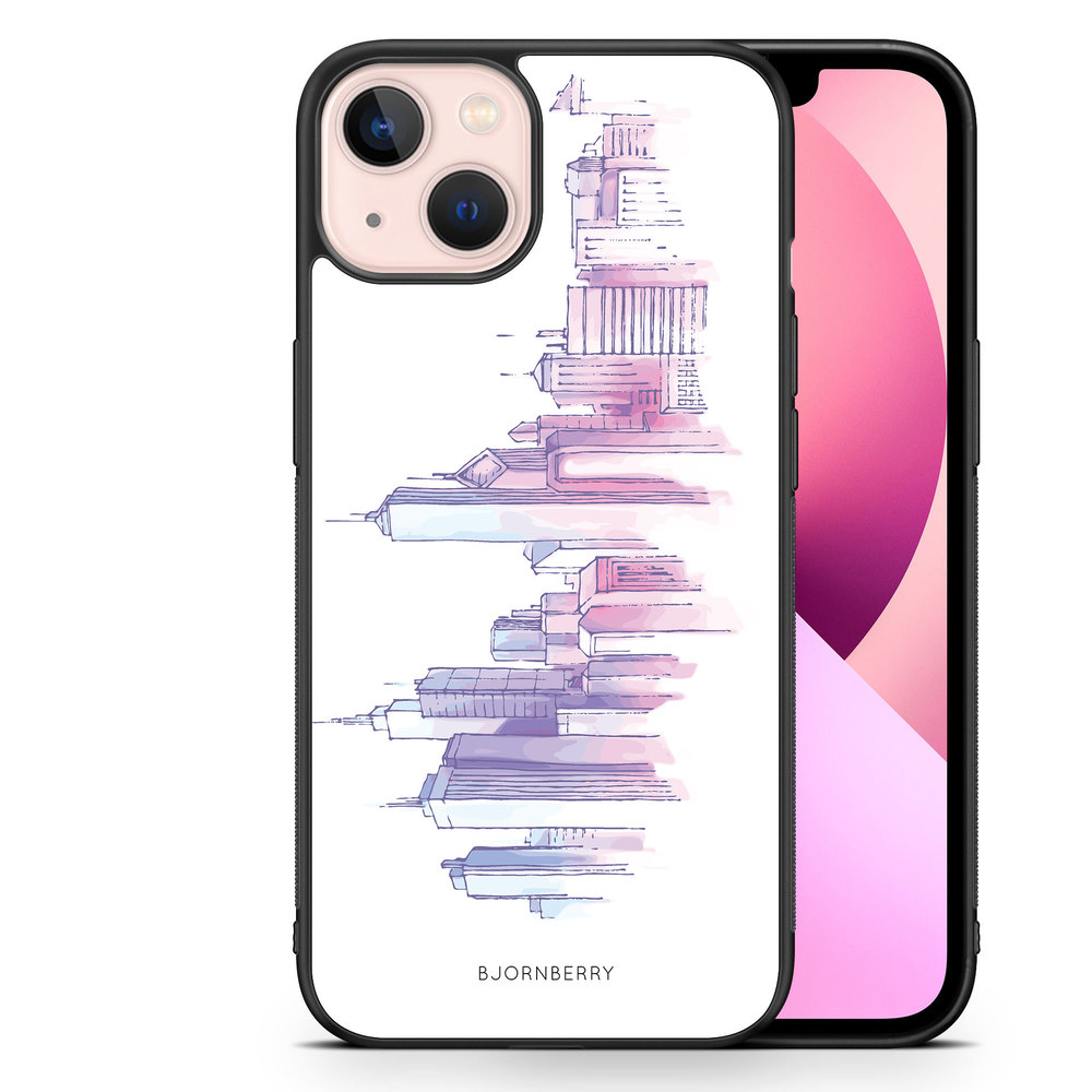 iPhone 13 Case - Watercolor Skyline