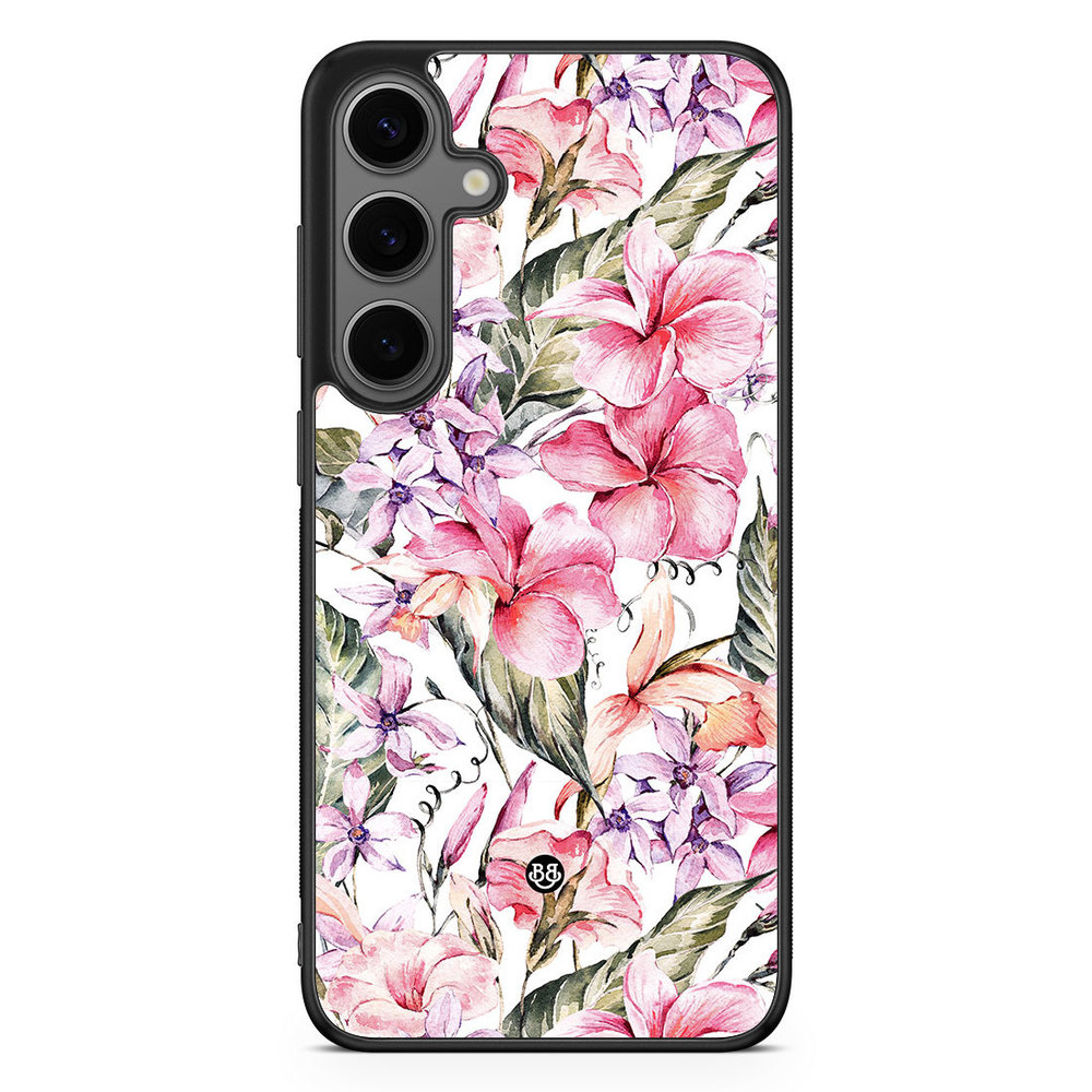 Samsung Galaxy S24 Plus Case - Watercolor Flowers
