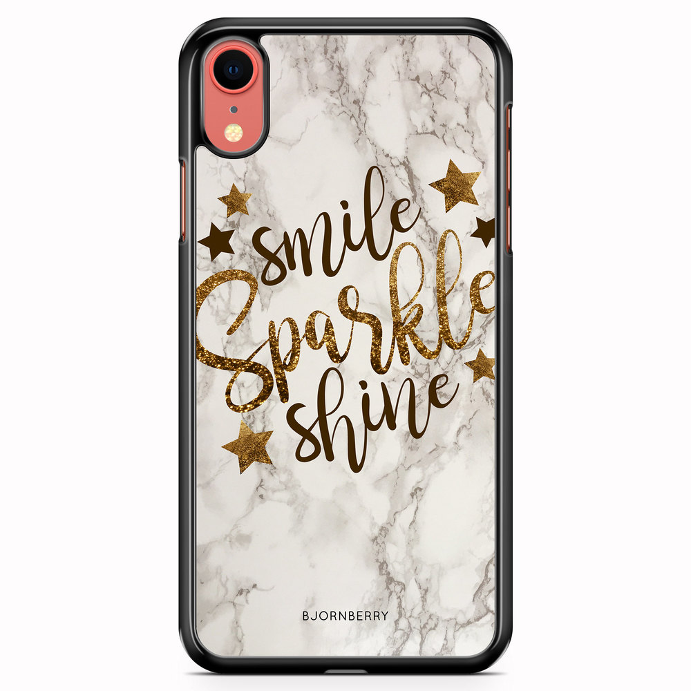 iPhone XR Case - Smile,Sparkle,Shine