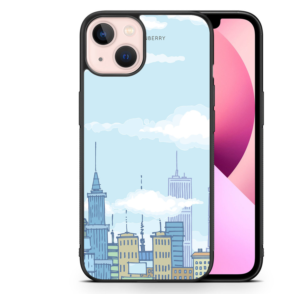 iPhone 13 Case - Cartoon Skyline