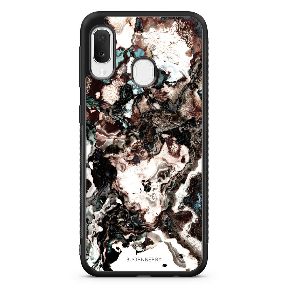 Samsung Galaxy A20e Case - Marble Brown
