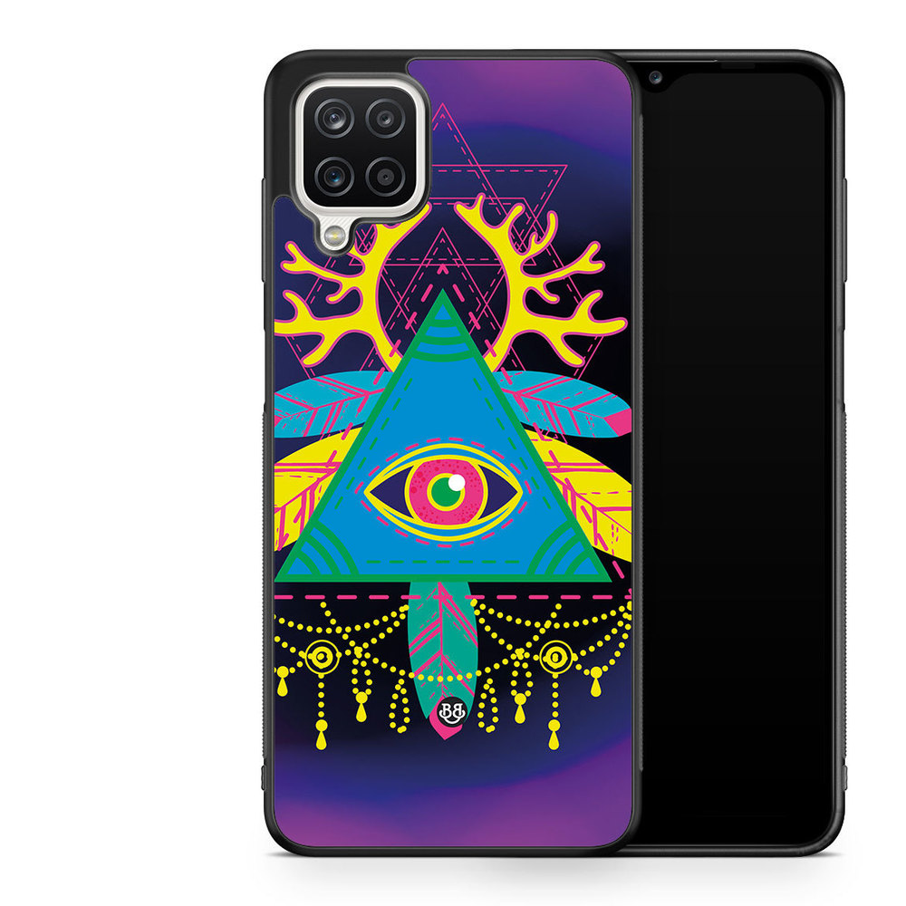 Samsung Galaxy A12 Case - All-seeing Eye