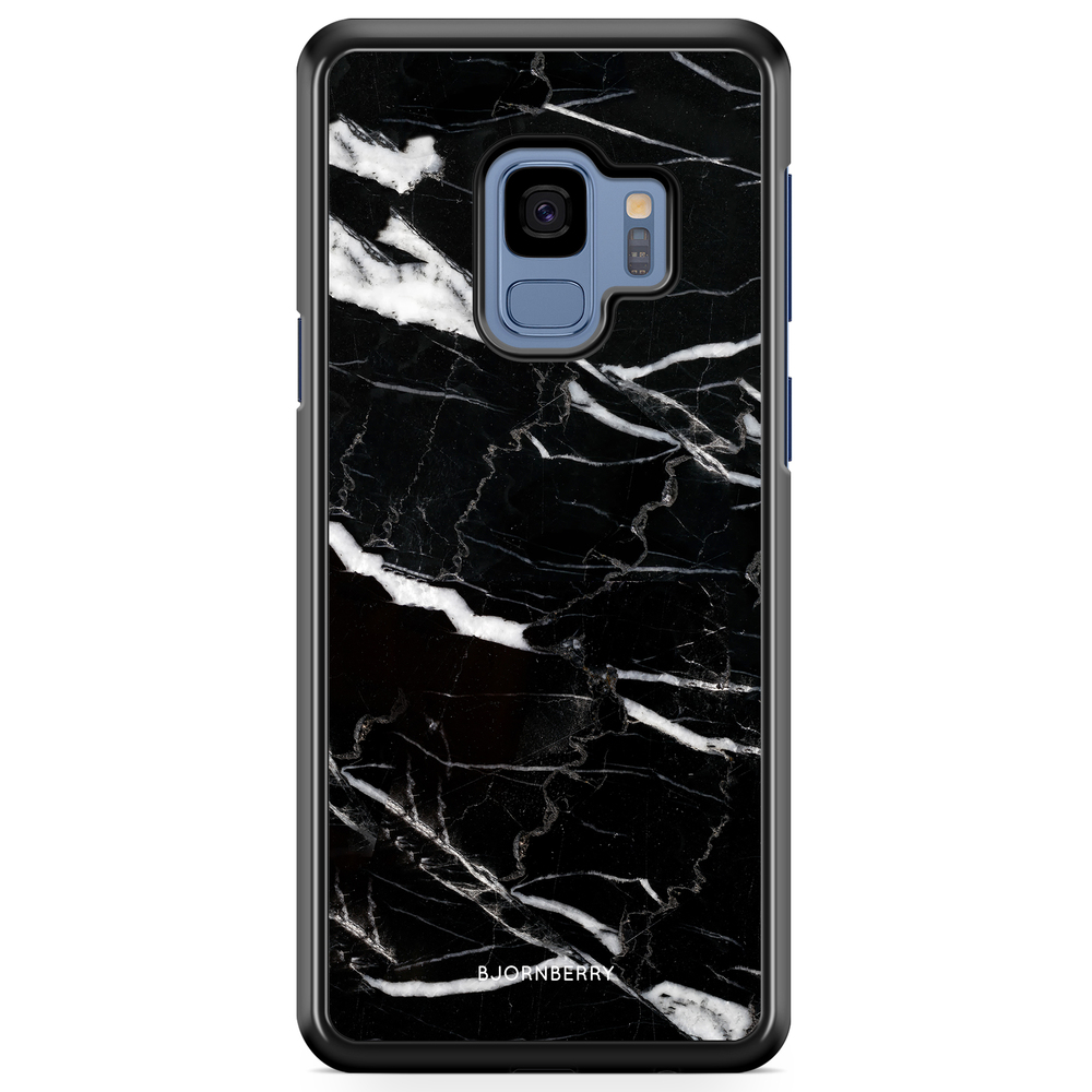 Samsung Galaxy S9 Case - Black Marble