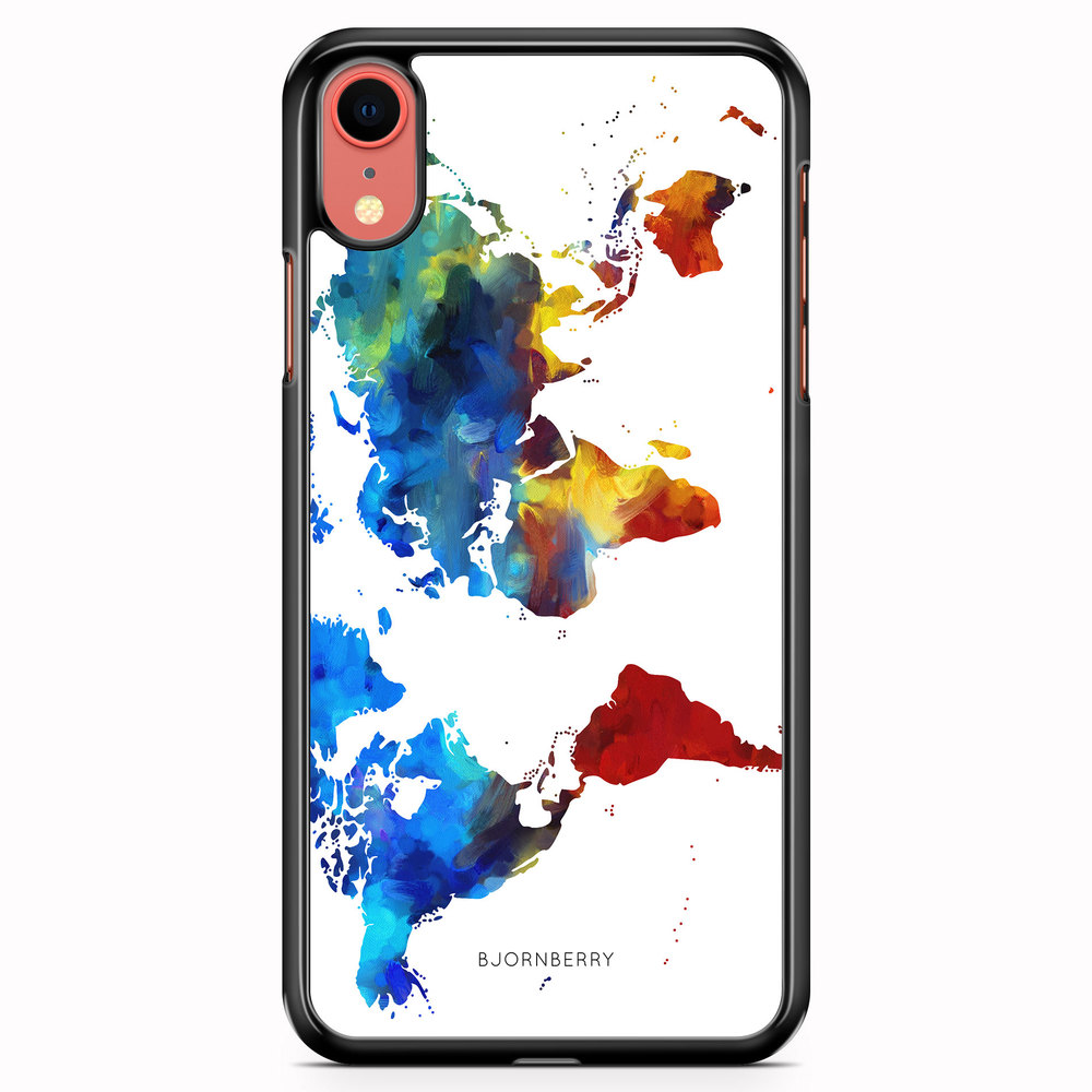 iPhone XR Case - World Map