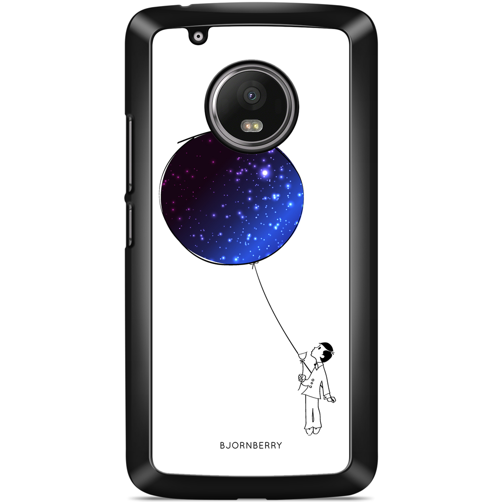 Moto G5 Plus Case - Space Balloon