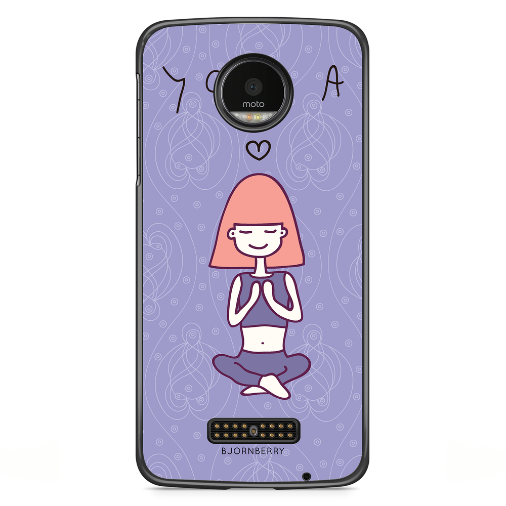 Motorola Moto Z Skal - Yoga Girl