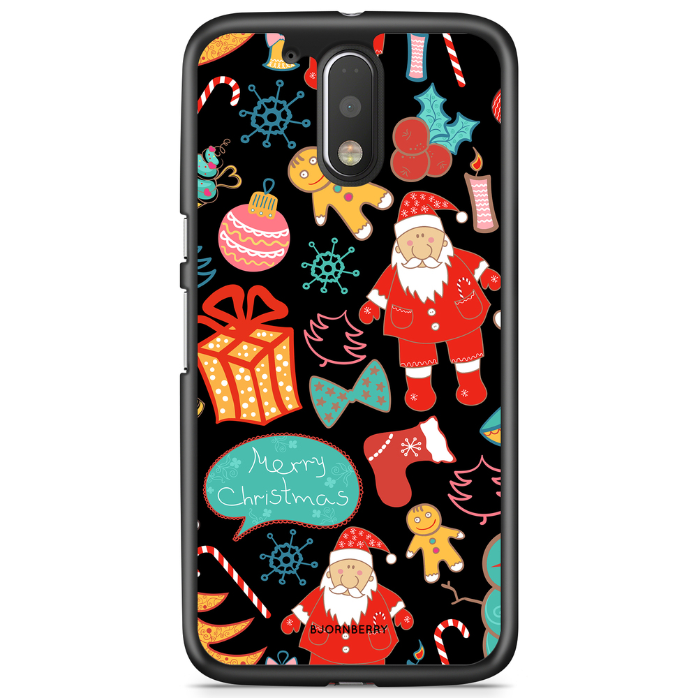 Moto G4/G4 Plus Case - Christmas Pattern