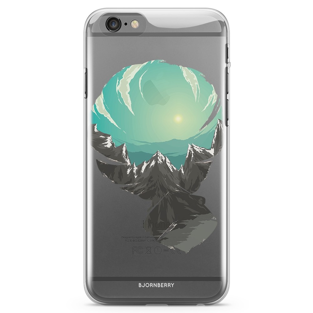iPhone 6 Plus/6s Plus TPU Case - Baloon Mountain