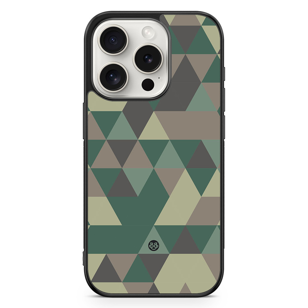 iPhone 15 Pro Case - Camo Triangle