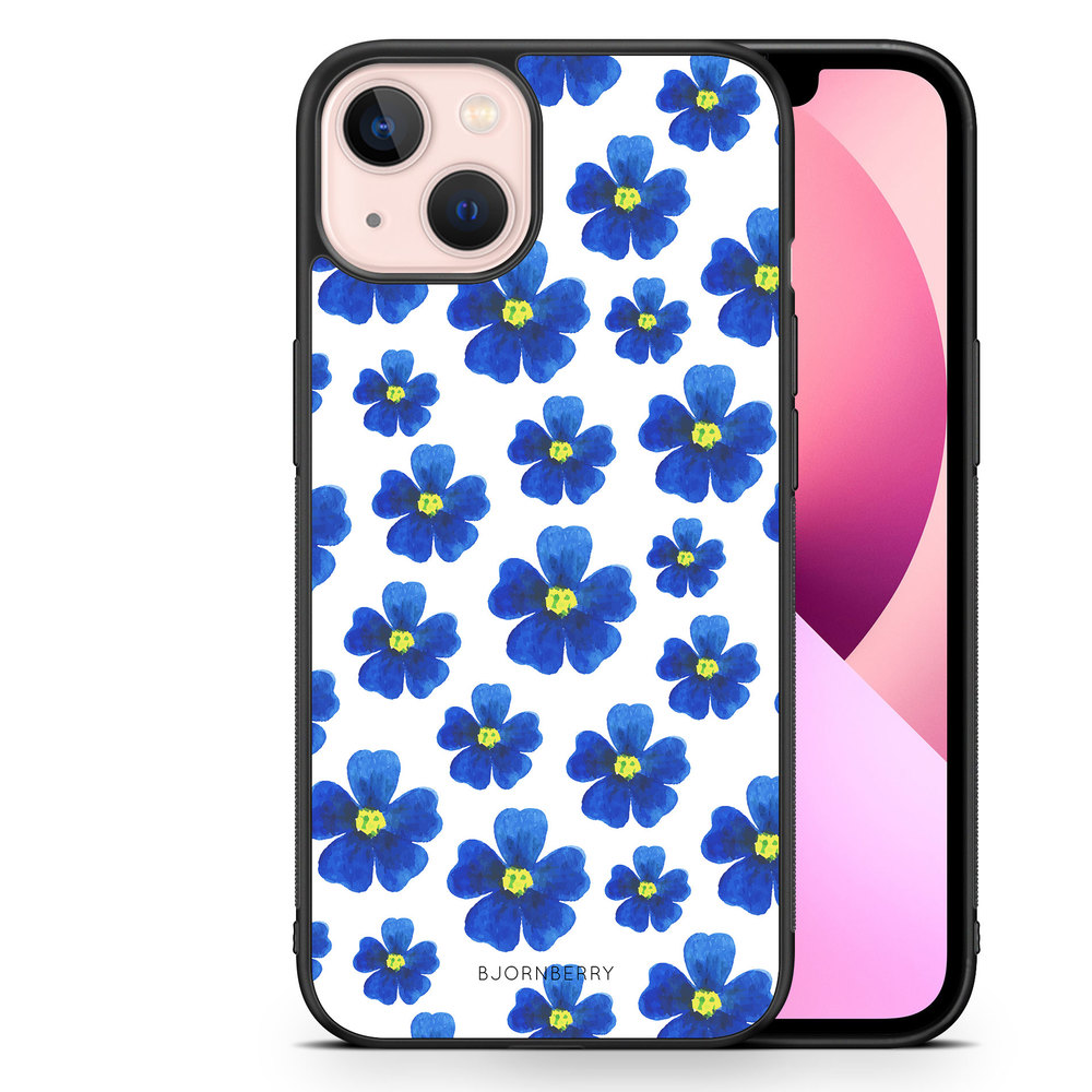 iPhone 13 Case - Blue Flowers