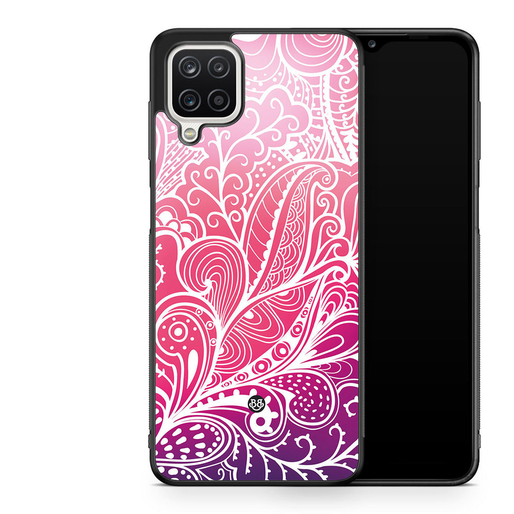 Samsung Galaxy A12 Case - Colorful Flowers