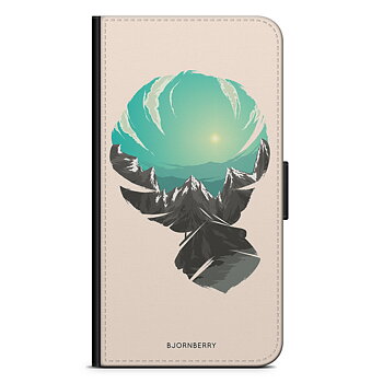 Huawei P10 Plus Wallet Case - Baloon Mountain