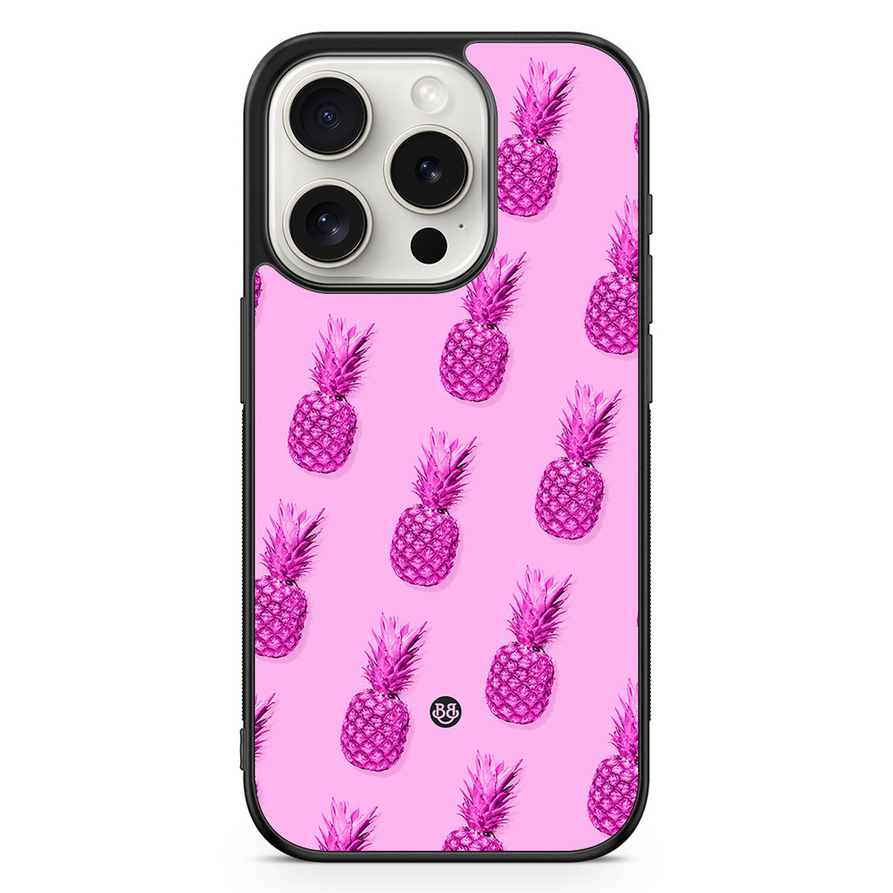 iPhone 15 Pro Case - Pineapple Pattern