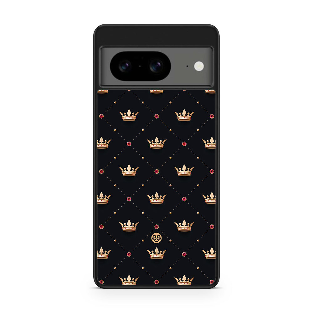 Google Pixel 8 Case - Golden Crowns
