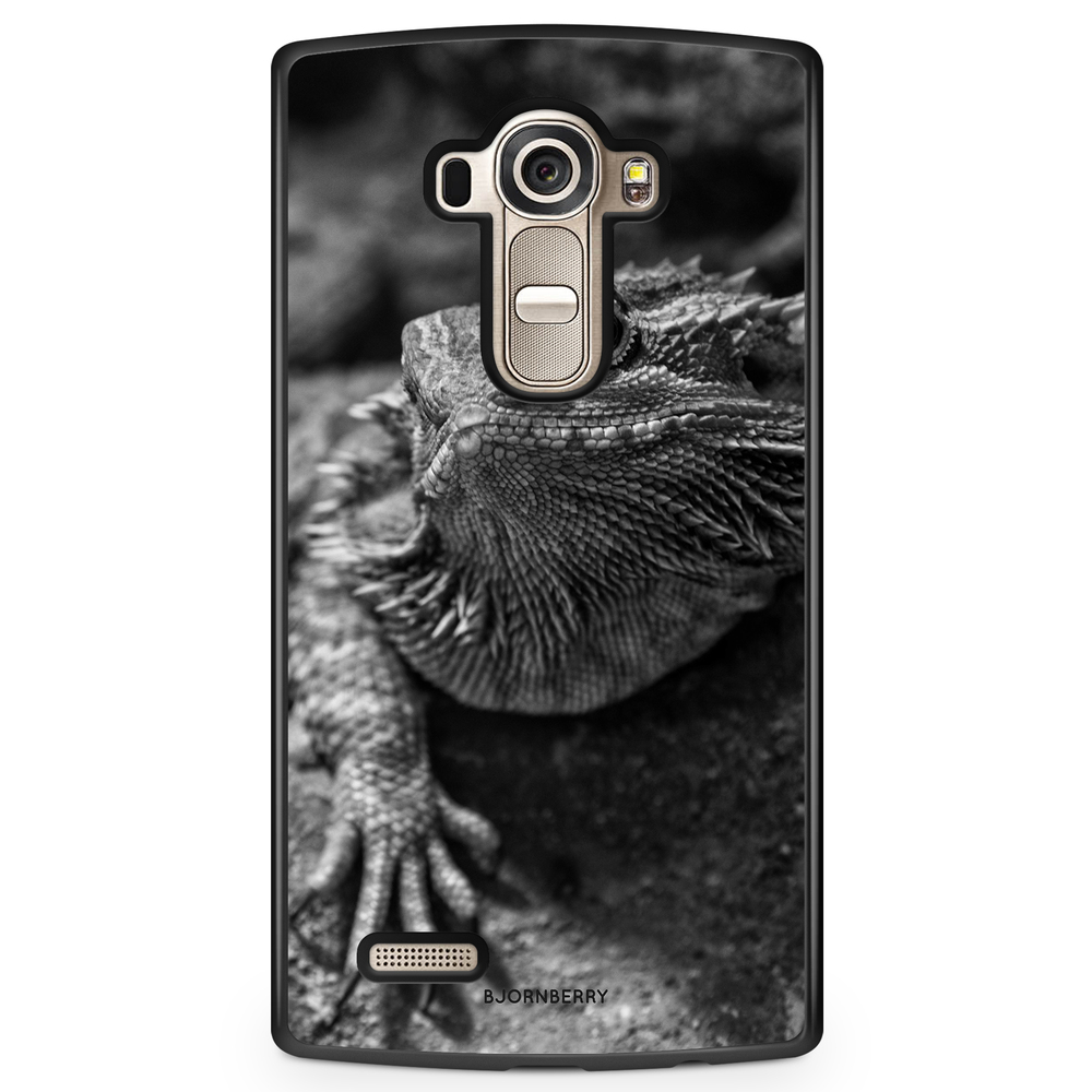 LG G4 Case - Black/White Lizard