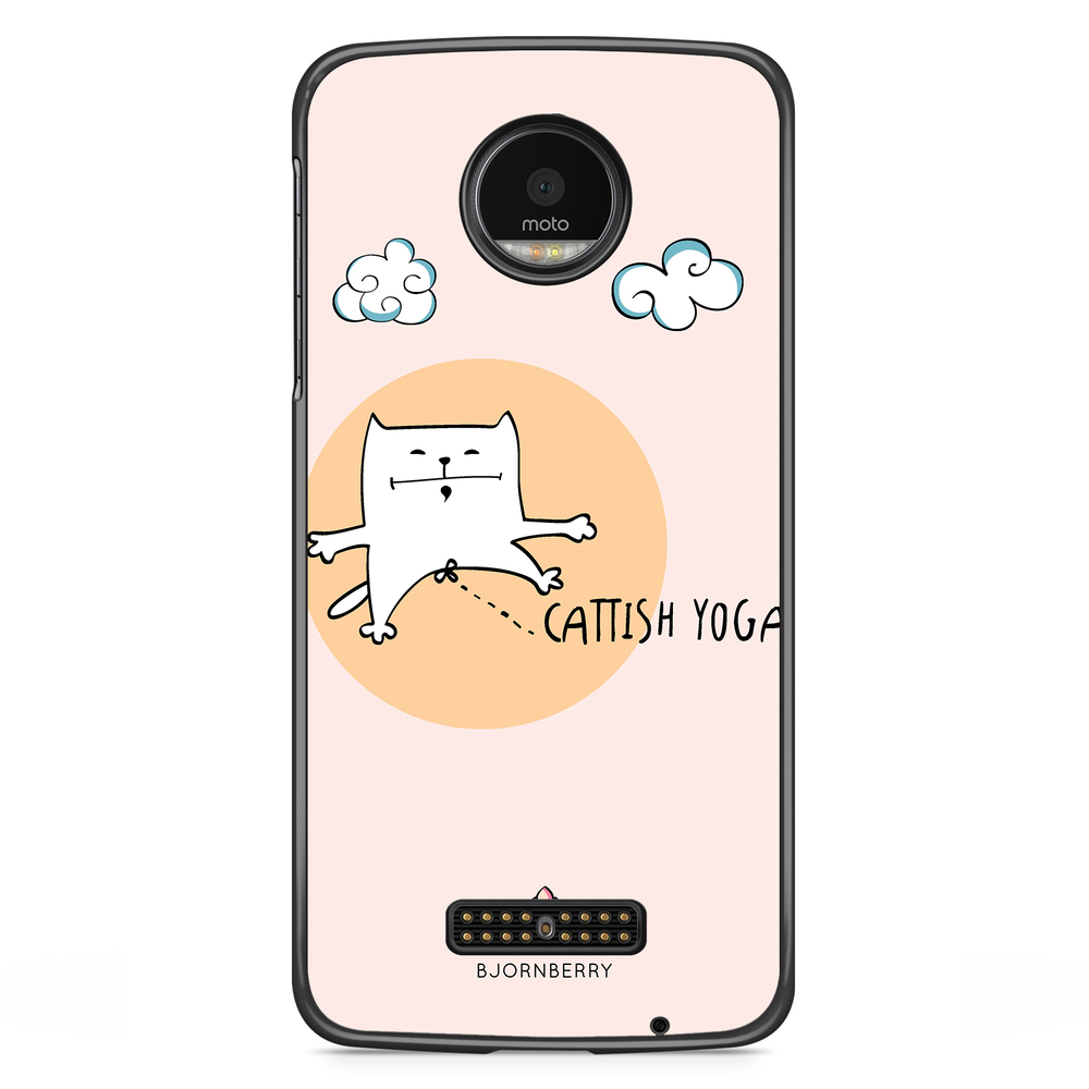 Motorola Moto Z Case - Cattish Yoga