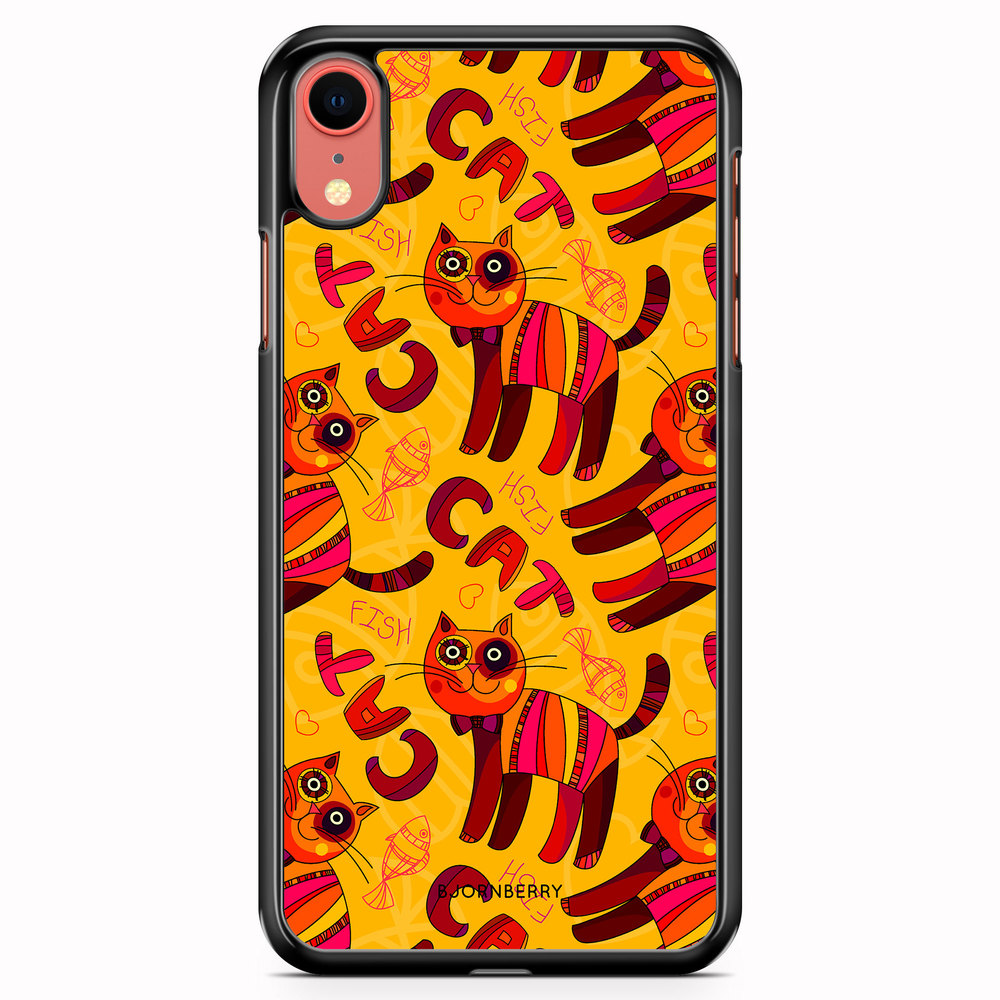 iPhone XR Case - Cat & Fish