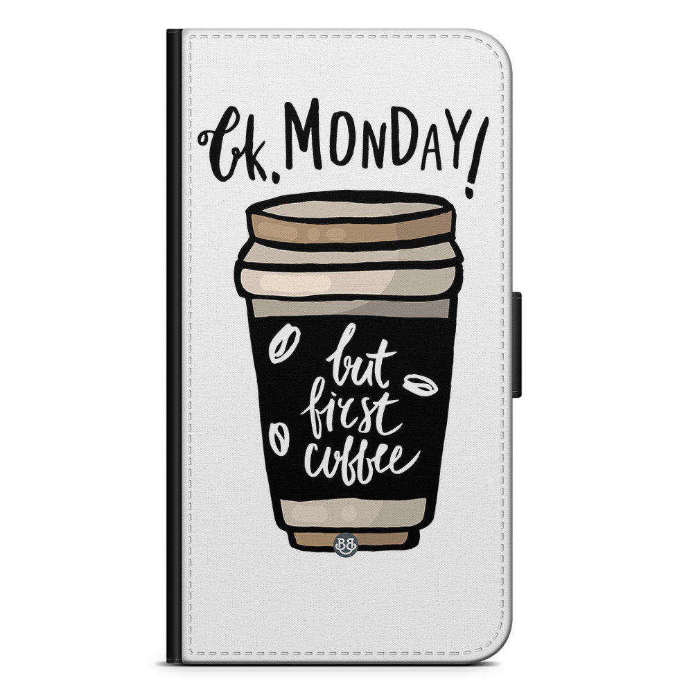 Xiaomi 12 Pro Wallet Case - But First Coffee