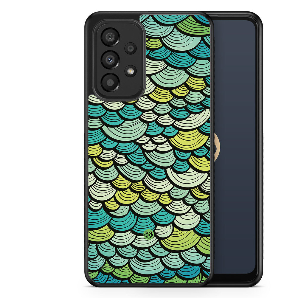Samsung Galaxy A33 5G Case - Green Mermaid Scales