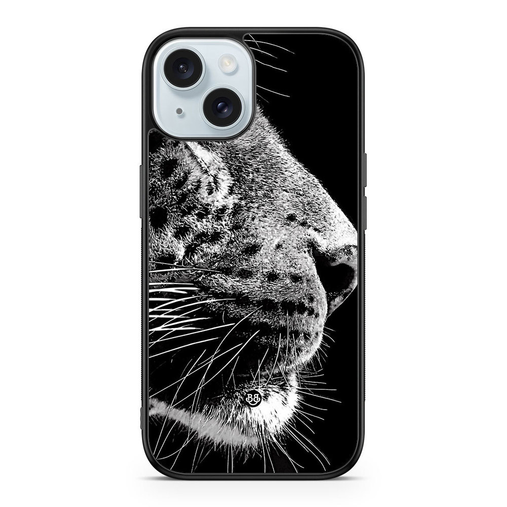 iPhone 15 Case - Leopard Face