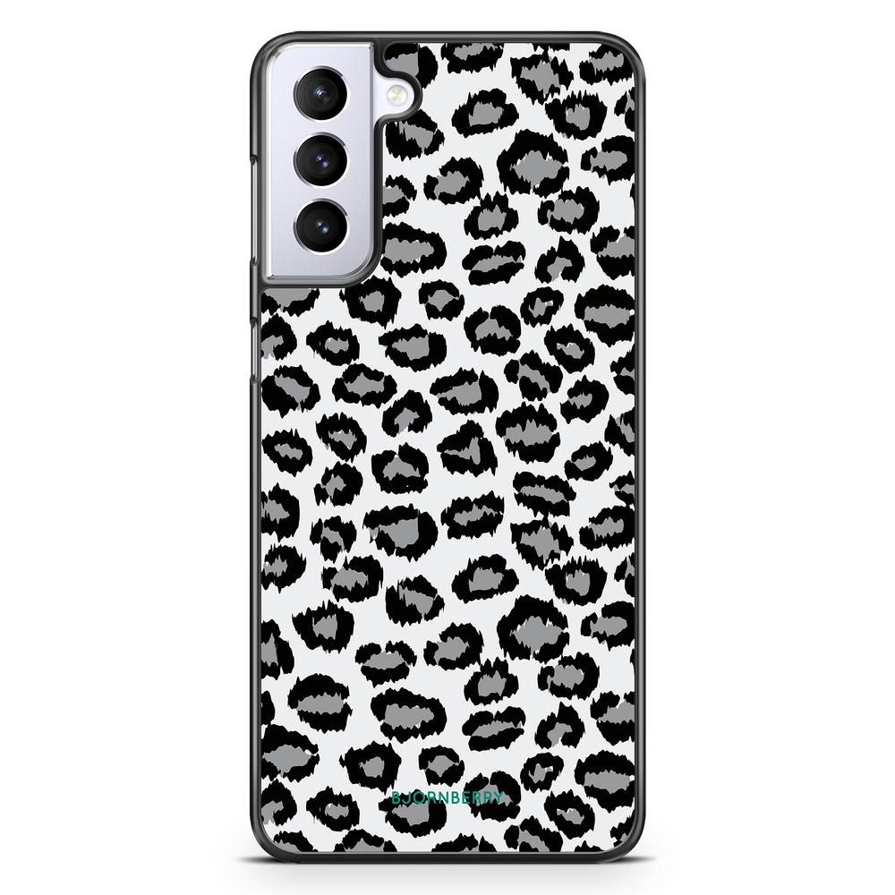 Samsung Galaxy S21 Plus Case - Gray Leopard