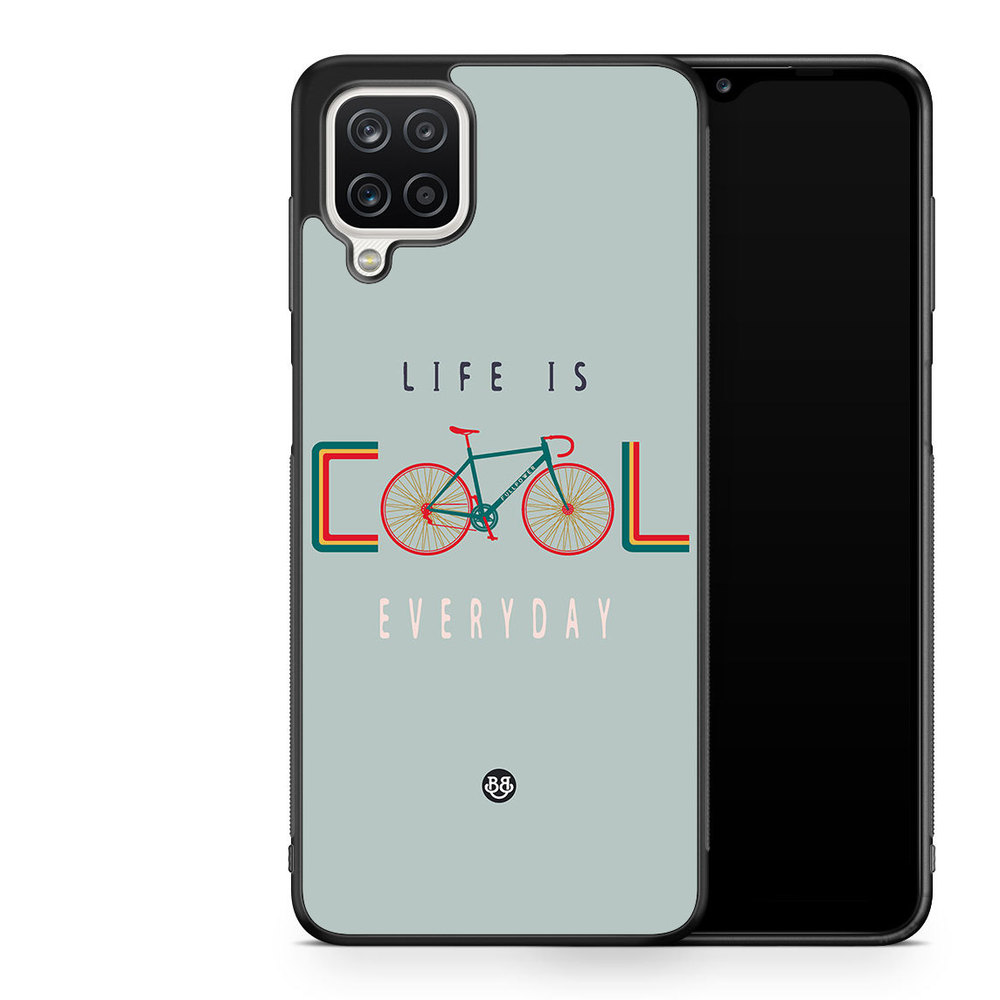 Samsung Galaxy A12 Case - Life Is Cool
