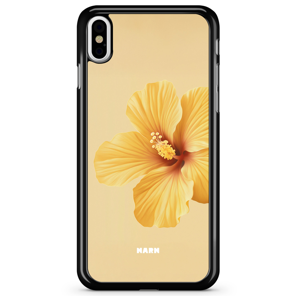 iPhone X / XS Case - Hibiscus Era - Lemon