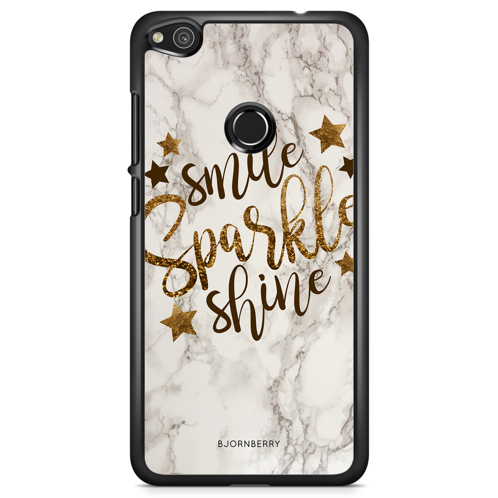 Huawei Honor 8 Lite Case - Smile,Sparkle,Shine