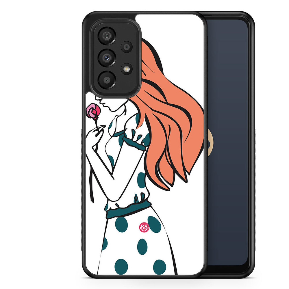 Samsung Galaxy A33 5G Case - Girl Rose