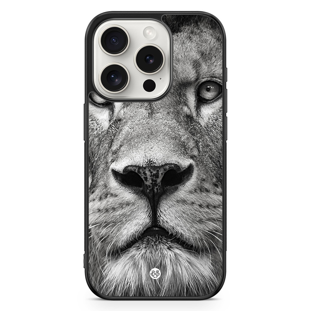 iPhone 15 Pro Case - Lion Profile