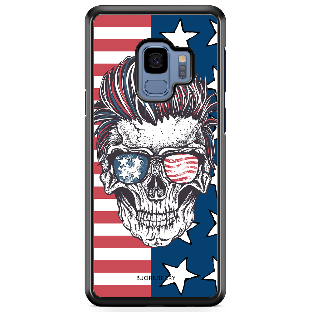Samsung Galaxy S9 Case - USA Skull