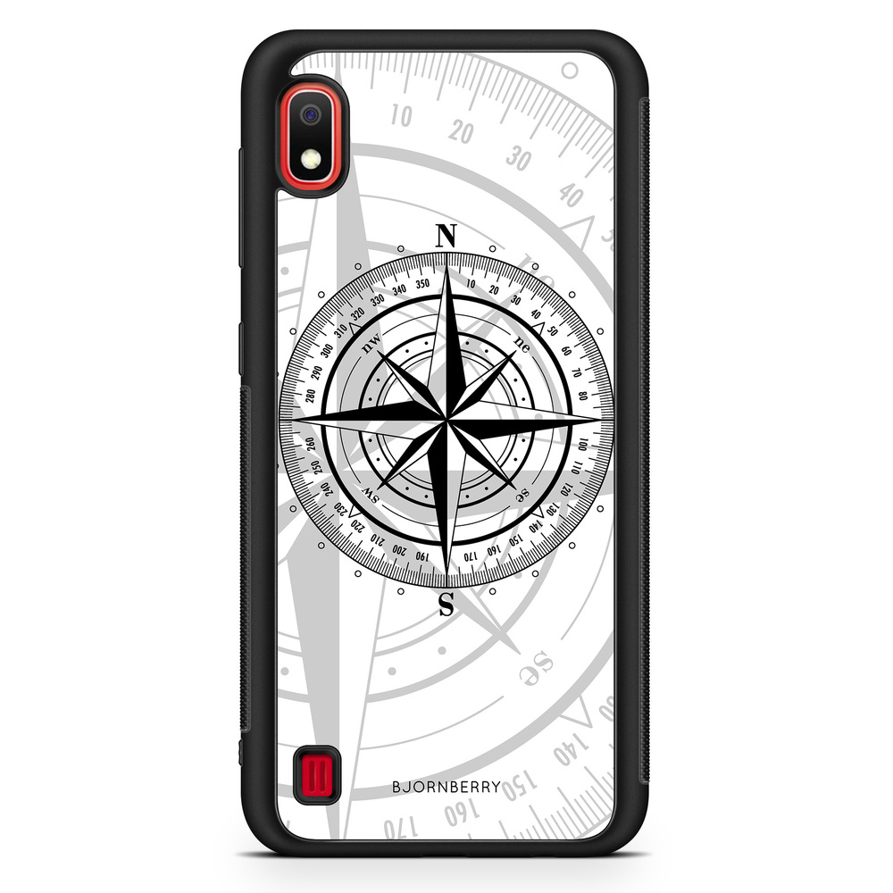 Samsung Galaxy A10 Case - Compass White