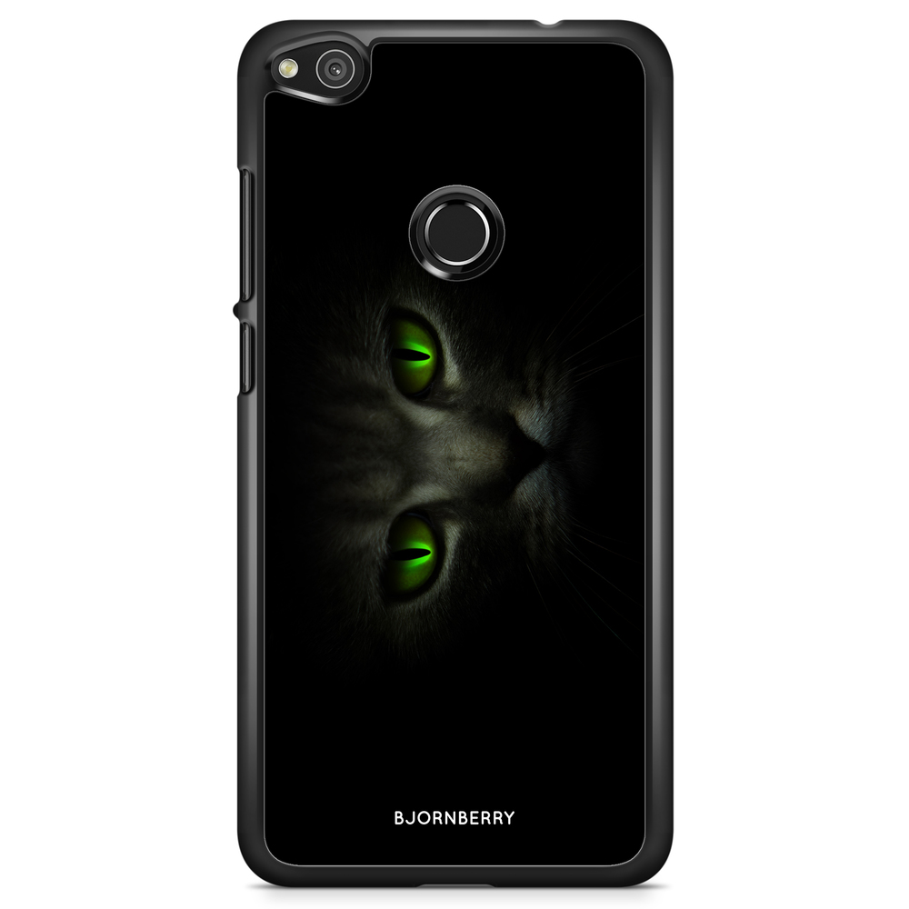 Huawei Honor 8 Lite Case - Green Cat Eyes
