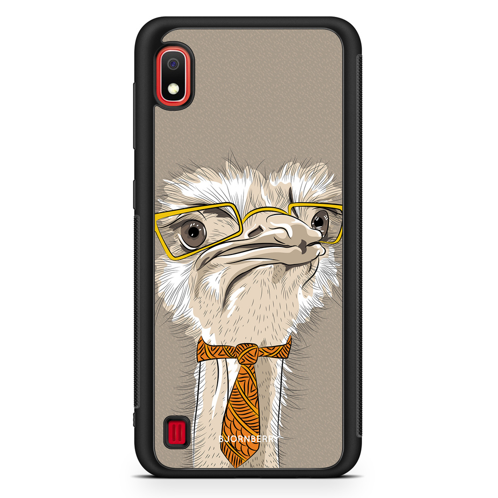 Samsung Galaxy A10 Case - Hipster Ostrich