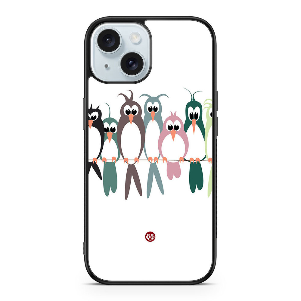 iPhone 15 Case - Birds on a string