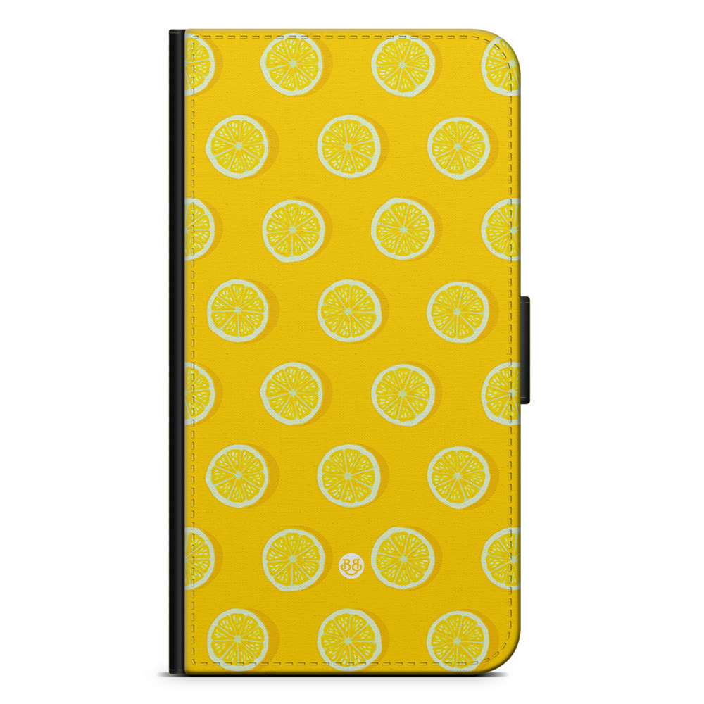 Samsung Galaxy A04s Wallet Case - Lemon Pattern