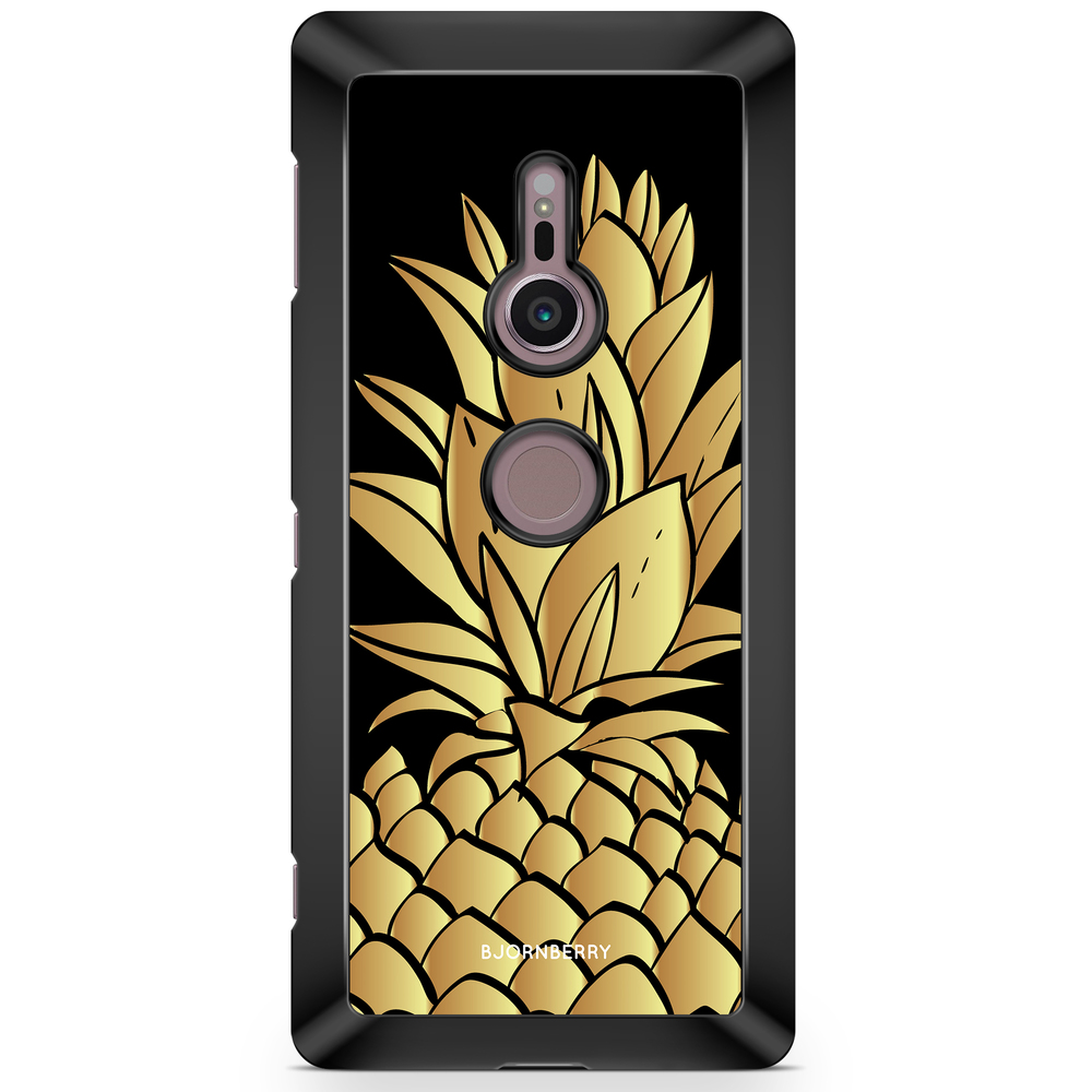 Sony Xperia XZ2 Case  - Gold Pineapple