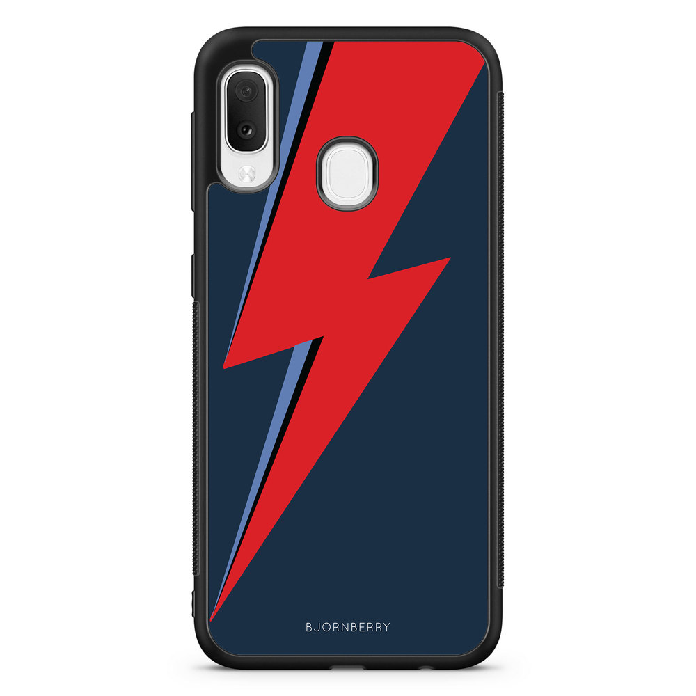 Samsung Galaxy A20e Case - Bowie Lightning