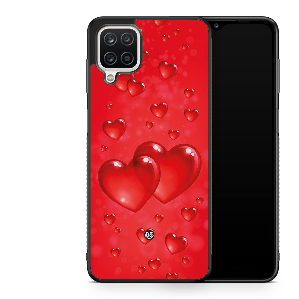 Samsung Galaxy A12 Case - Hearts