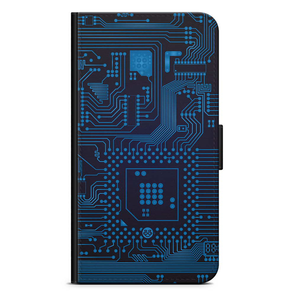 Xiaomi 12 Pro Wallet Case - Circuit Board