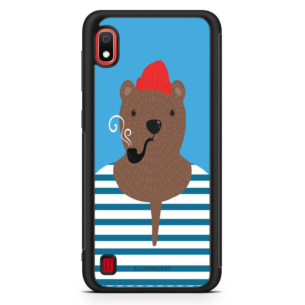 Samsung Galaxy A10 Case - Hipster Bear